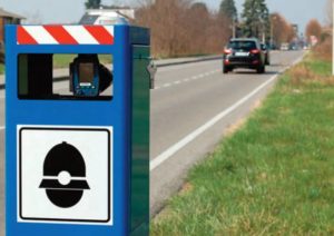 Violazione stradale accertata con autovelox